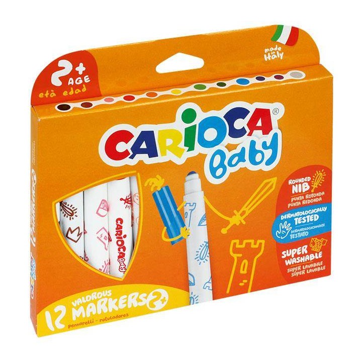 FLAMASTRY CARIOCA 42249/42814 BABY 160-1892 MIX*12SZT