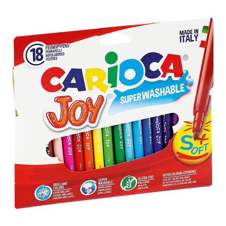 FLAMASTRY CARIOCA 40555 JOY 160-1469 MIX*18SZT