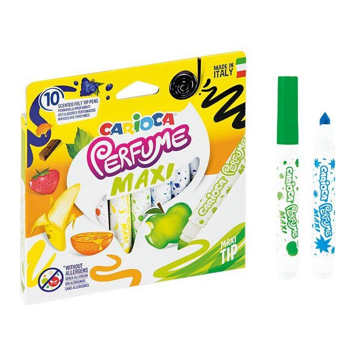FLAMASTRY ZAPACHOWE CARIOCA 42989 PERFUME MAXI 160-2203 MIX*10SZT