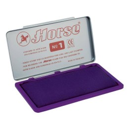 PODUSZKA DO STEMPLI 150X74MM HORSE NO.1 140-1017 FIOLETOWA