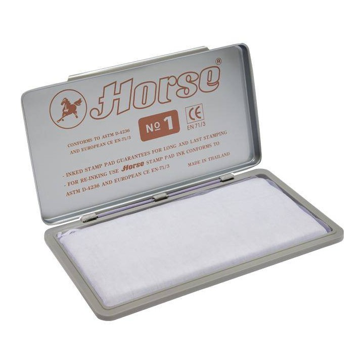 PODUSZKA DO STEMPLI 150X74MM HORSE NO.1 140-1032 NIENASĄCZONA