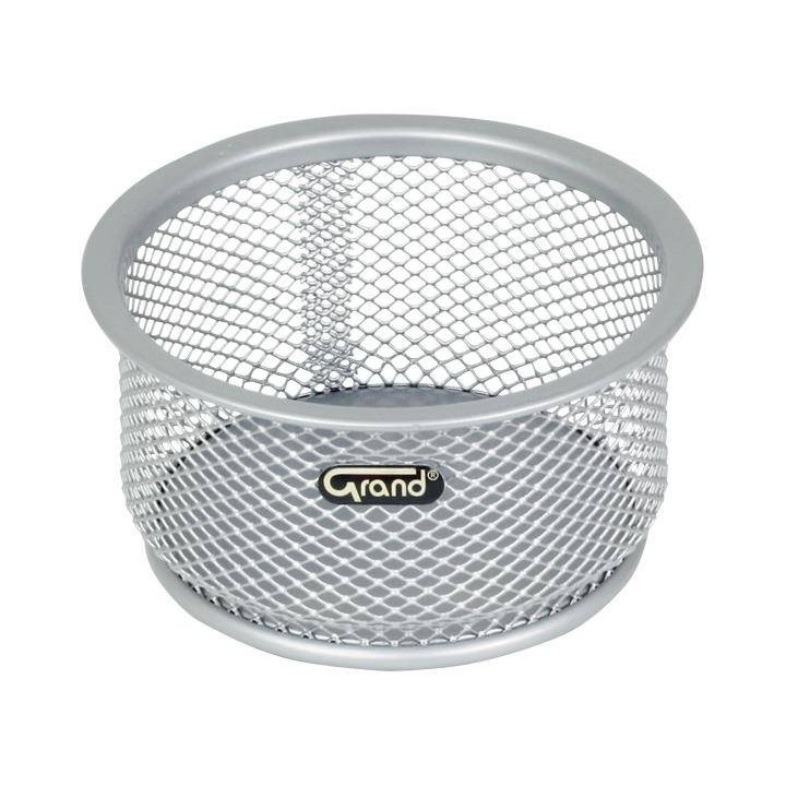 POJEMNIK NA SPINACZE 52X96MM GRAND GR-010S 120-1120 SREBRNY METALOWA SIATKA