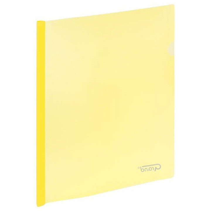 SKOROSZYT ZACISKOWY A4 GRAND 9111 120-1243 ŻÓŁTY POLIPROPYLEN