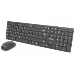 YENKEE ZESTAW BEZPRZEWODOWY KLAWIATURA + MYSZ YKM 2008CS TIBE