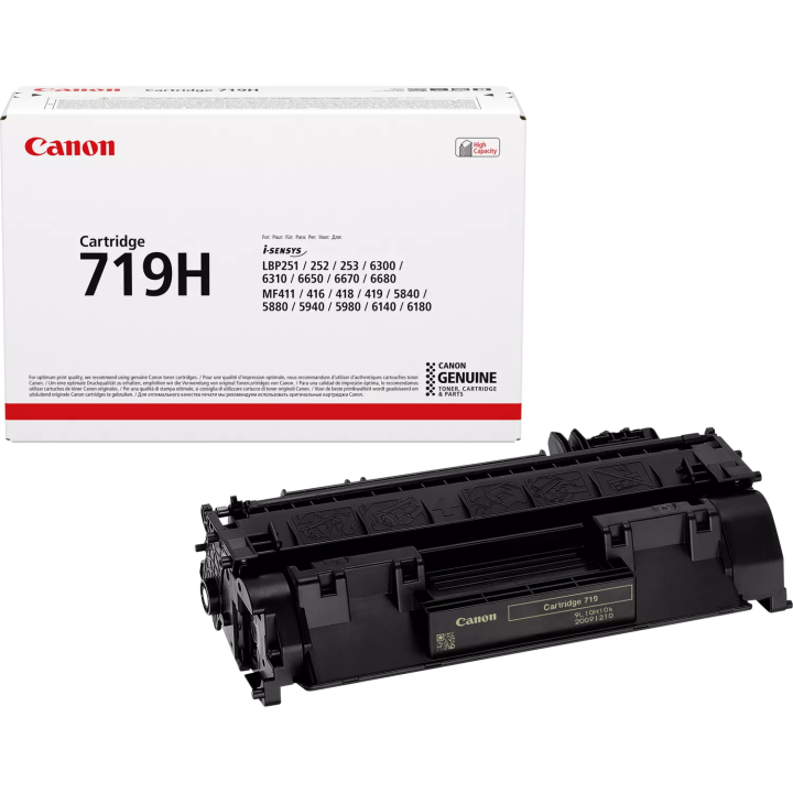 TONER ORYGINALNY CANON CRG719HC 3480B012 CZARNY 6400 STRON