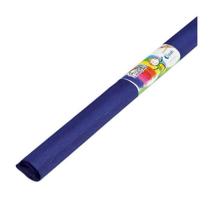 BIBUŁA 200X50CM FIORELLO 170-1615 GRANATOWA
