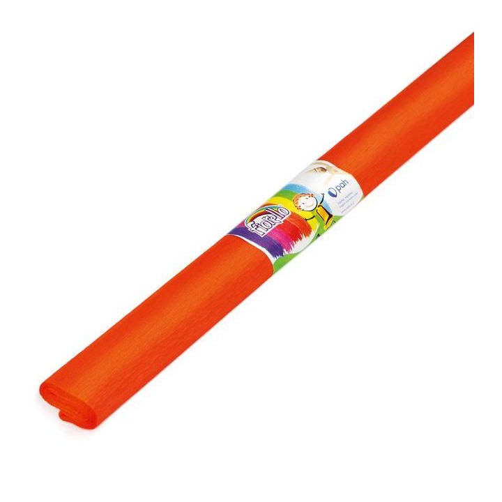 BIBUŁA 200X50CM FIORELLO 170-1617 POMARAŃCZOWA
