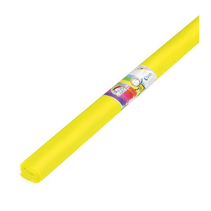 BIBUŁA 200X50CM FIORELLO 170-1612 ŻÓŁTA