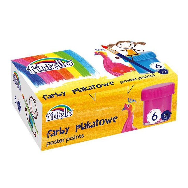 FARBY PLAKATOWE FIORELLO 170-1869 20ML 6KOL