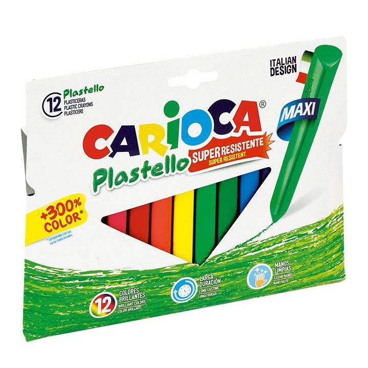 KREDKI ŚWIECOWE CARIOCA 42671 PASTELLO 170-2185 12KOL