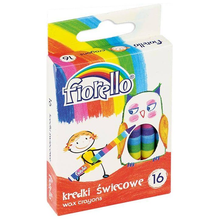 KREDKI ŚWIECOWE FIORELLO 170-1385 16KOL