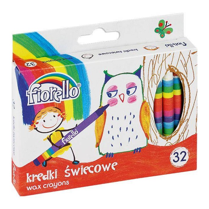 KREDKI ŚWIECOWE FIORELLO 170-1387 32KOL