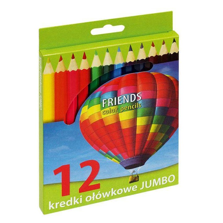 KREDKI OŁÓWKOWE OEM JUMBO 170-1370 12KOL
