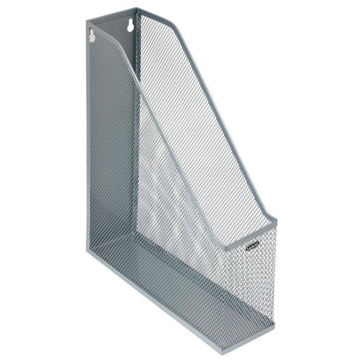 POJEMNIK NA CZASOPISMA 315X250X74MM GRAND GR-053S 120-1124 SREBRNY METALOWY