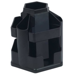 PRZYBORNIK NA BIURKO 150X135X145MM EAGLE 370B 120-1067 CZARNY PLASTIKOWY