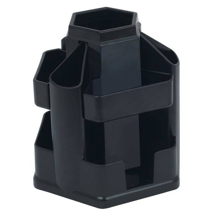 PRZYBORNIK NA BIURKO 150X135X145MM EAGLE 370B 120-1067 CZARNY PLASTIKOWY