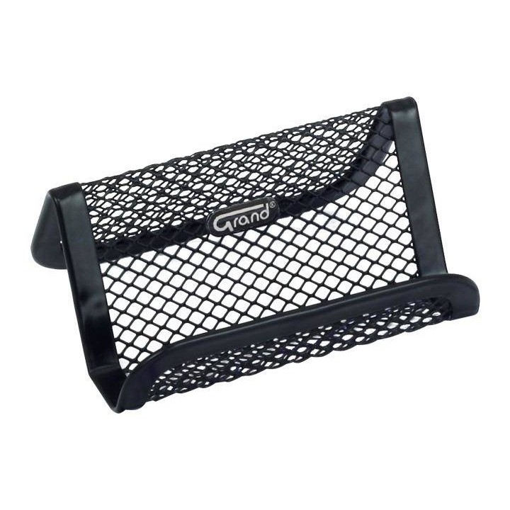 STOJAK NA WIZYTÓWKI GRAND GR-340 120-1131 CZARNY 65X94X45MM METALOWA SIATKA
