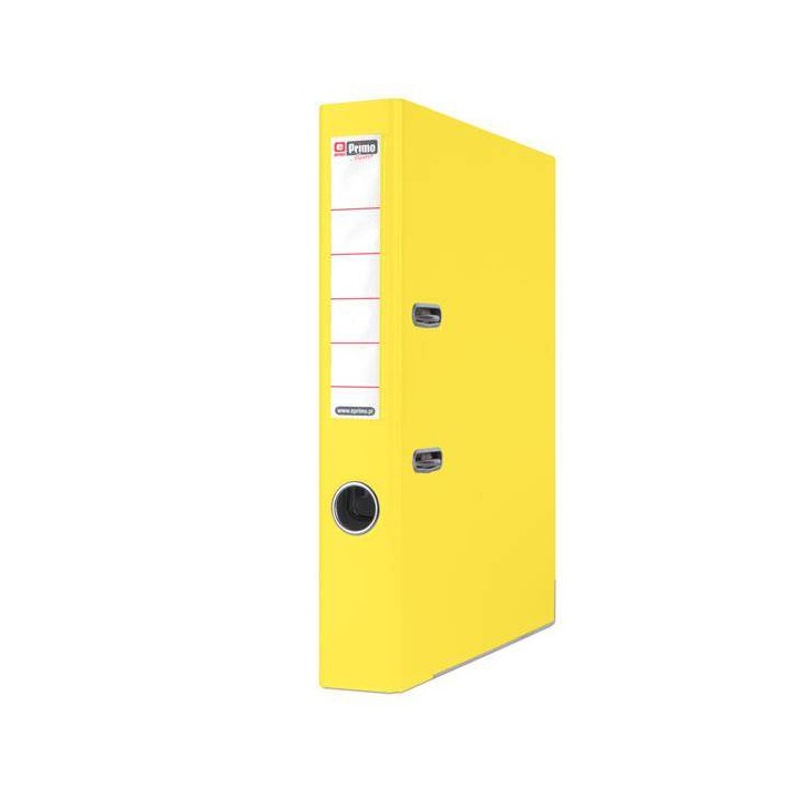 SEGREGATOR A4 EPRIMO MAS50 50MM E0541 ŻÓŁTY DŹWIGNIOWY