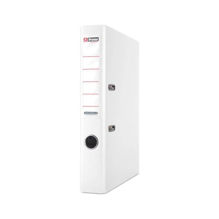 SEGREGATOR A4 EPRIMO MAS50 50MM E0860 BIAŁY DŹWIGNIOWY