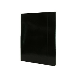 TECZKA SKRZYDŁOWA Z GUMKĄ A4 1,5CM EPRIMO E0588 CZARNA KARTON 2MM