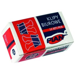 KLIPY 15MM FIAN BC15B CZARNE 12SZT