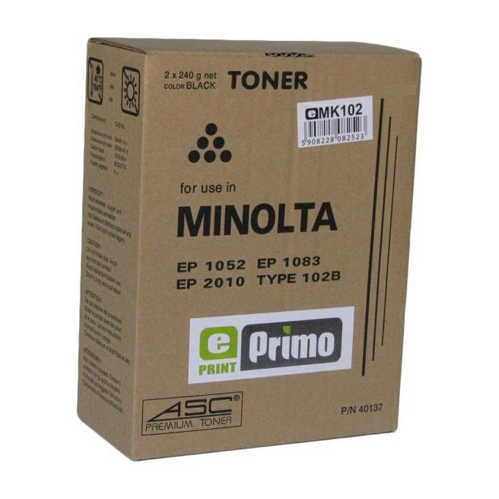 TONER ZAMIENNY WHITE BOX EPRIMO 102B EMK102 CZARNY 2X240G
