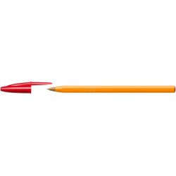 DŁUGOPIS BIC ORANGE 8099241 CZERWONY 0.7MM POMARAŃCZOWA OBUDOWA