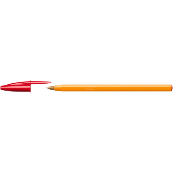 DŁUGOPIS BIC ORANGE 8099241 CZERWONY 0.7MM POMARAŃCZOWA OBUDOWA