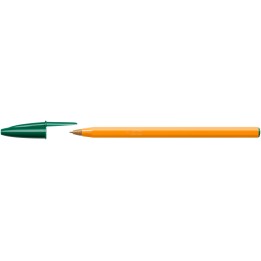 DŁUGOPIS BIC ORANGE 1199110113 ZIELONY 0.7MM POMARAŃCZOWA OBUDOWA