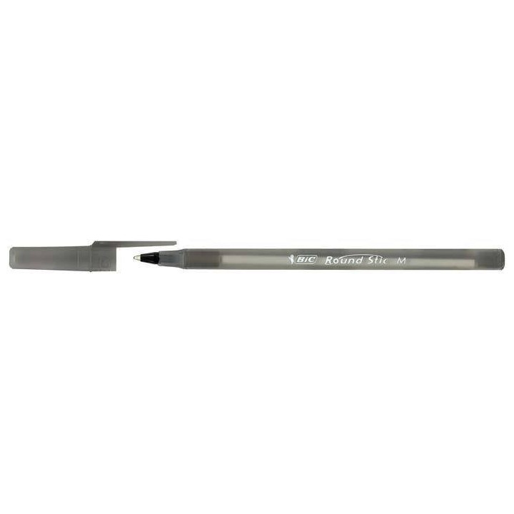 DŁUGOPIS JEDNORAZOWY BIC ROUND STIC 920568 CZARNY 1.0MM CZARNA OBUDOWA