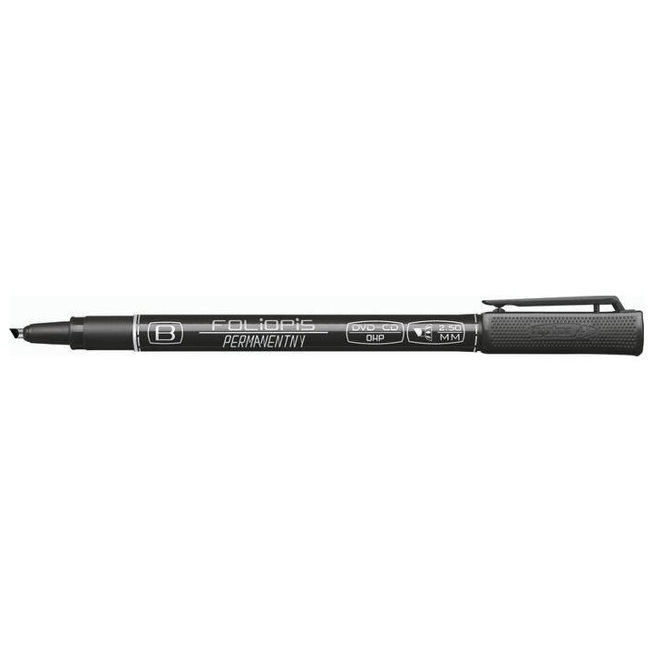 FOLIOPIS Z TUSZEM PERMANENTNYM RYSTOR B 442-000 CZARNY 1.3-2.5MM