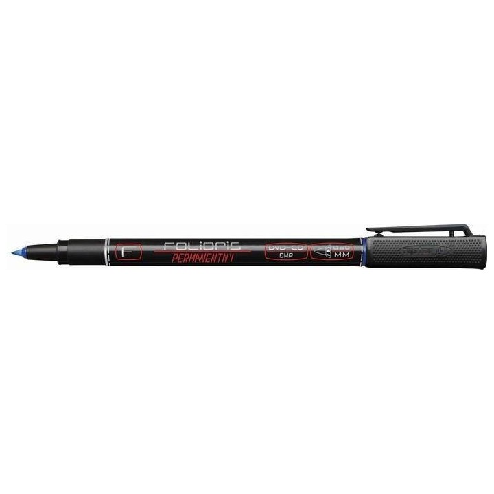FOLIOPIS Z TUSZEM PERMANENTNYM RYSTOR F 437-002 NIEBIESKI 0.6MM