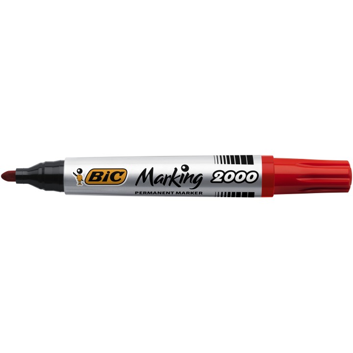 MARKER PERMANENTNY BIC 2000 8209133 CZERWONY