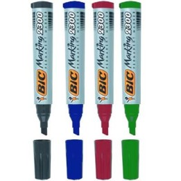 MARKER PERMANENTNY BIC 2300 8209222 MIX*4 4SZT