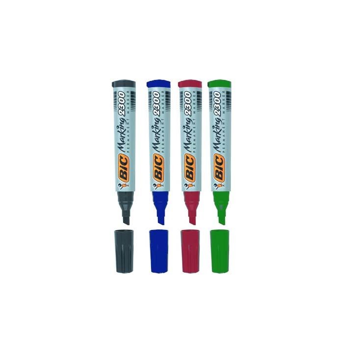 MARKER PERMANENTNY BIC 2300 8209222 MIX*4 4SZT