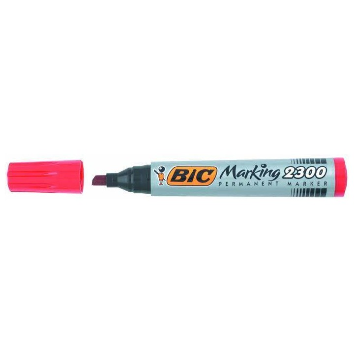 MARKER PERMANENTNY BIC 2300 8209241 CZERWONY