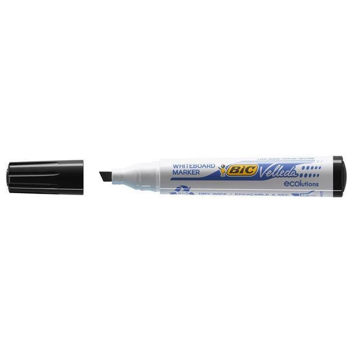 MARKER SUCHOŚCIERALNY BIC 1751 ECO 904946 CZARNY ŚCIĘTA K. 3.7-5.5MM