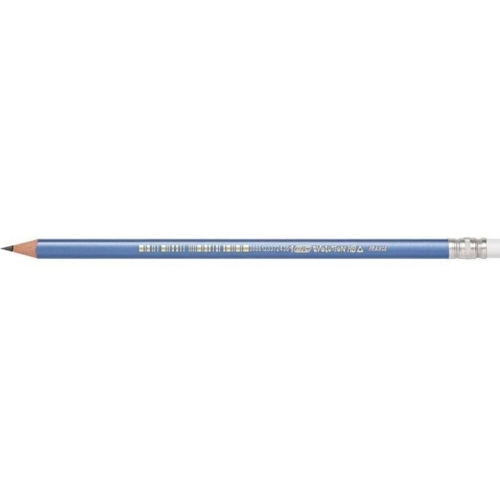 OŁÓWEK TRÓJKĄTNY Z GUMKĄ BEZDRZEWNY BIC EVOLUTION TRIANGLE 964849 HB