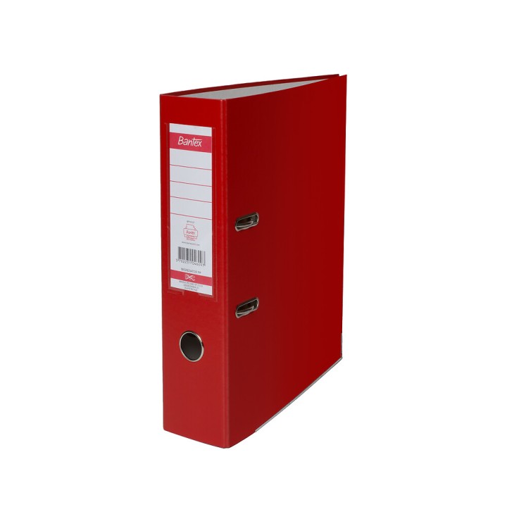 SEGREGATOR A4 PP BANTEX ECO 50MM 100551800 CZERWONY