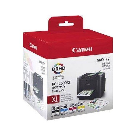 Tusz oryginalny CANON PGI2500XL 9254B004 CMYK  19,3 ml