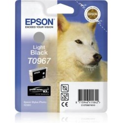 Tusz oryginalny EPSON T0967 C13T09674010 Light Czarny 11,4 ml