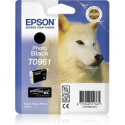 Tusz oryginalny EPSON T0961 C13T09614010 Photo Czarny 11,4 ml