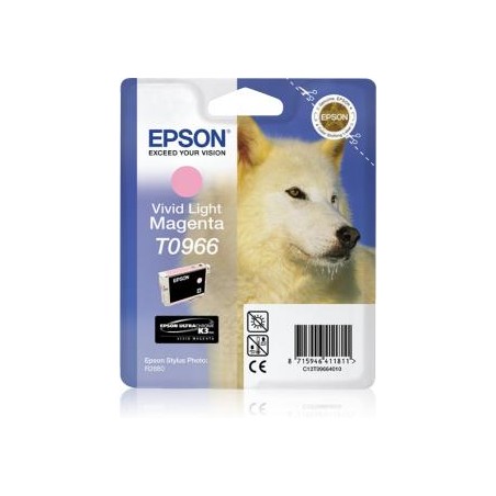 Tusz oryginalny EPSON T0966 C13T09664010 Light Magenta 11,4 ml