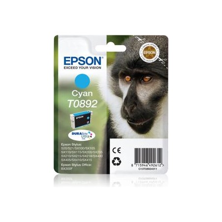 Tusz oryginalny EPSON T0892 C13T08924011 Cyan  3,5 ml