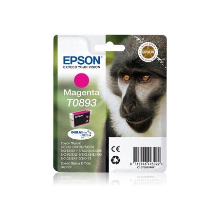 Tusz oryginalny EPSON T0893 C13T08934011 Magenta  3,5 ml