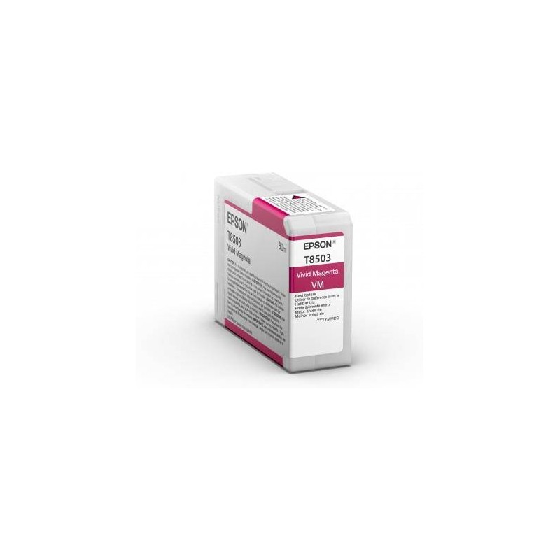 Tusz oryginalny EPSON T8503 C13T850300 Magenta  80 ml