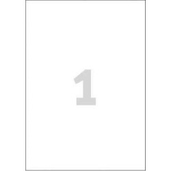 ETYKIETY SAMOPRZYLEPNE 210X297MM UNIWERSALNE AVERY ZWECKFORM TRWAŁE 3478 BIAŁE 100ARK*1SZT