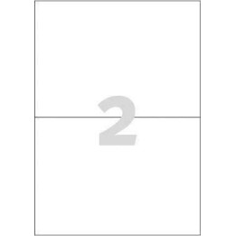 ETYKIETY SAMOPRZYLEPNE 210X148MM UNIWERSALNE AVERY ZWECKFORM TRWAŁE 3655 BIAŁE 100ARK*2SZT