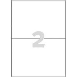 ETYKIETY SAMOPRZYLEPNE 210X148MM UNIWERSALNE AVERY ZWECKFORM TRWAŁE 3655 BIAŁE 100ARK*2SZT