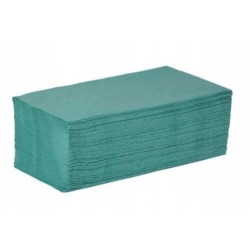 Ręcznik papierowy jednowarstwowy makulatura ZZ 19507 zielony 200 listków 20 SZT.